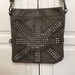 Urban Expressions Taupe Studded Purse